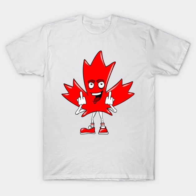 Maple Leaf T-Shirt by deancoledesign